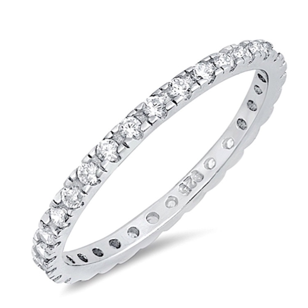 NWOT Sterling silver minimalistic stacking band